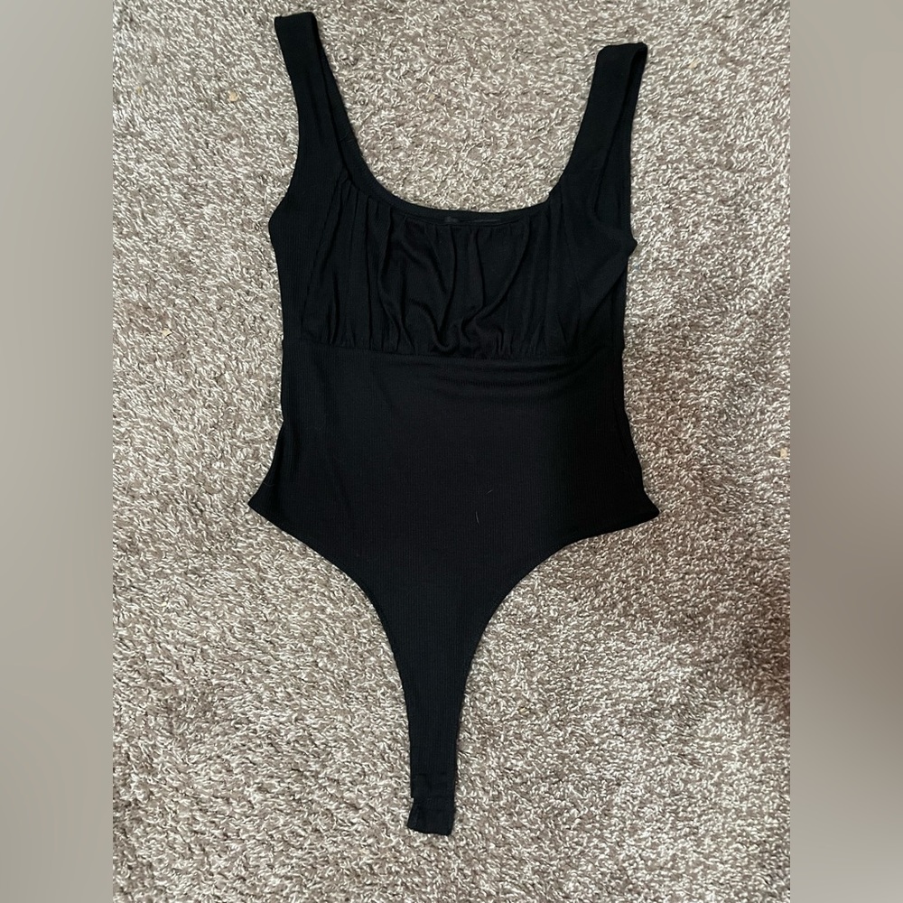 Black bodysuit tank